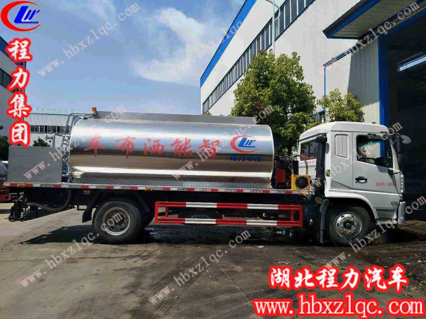 湖北程力瀝青灑布車灑布不均勻現(xiàn)象，如何解決？