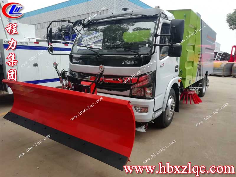 大雪封路，路面結(jié)冰車輛難走怎么辦，那就找湖北程力除雪鏟